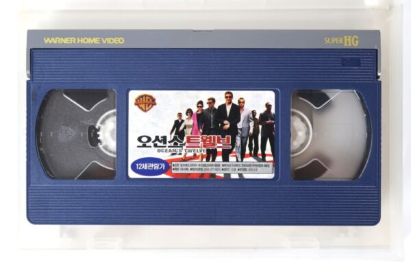 Ocean's Twelve (2004) Korean VHS [NTSC] Korea George Clooney Brad Pitt