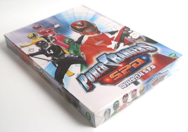 10-1712.jpg Power Rangers S.P.D. VHS Video Set Sealed Korean Dub Korea Japan Live Action