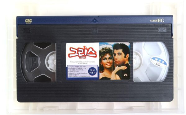 Grease (1978) Korean VHS 1999 Re-Issue [NTSC] Korea Mint