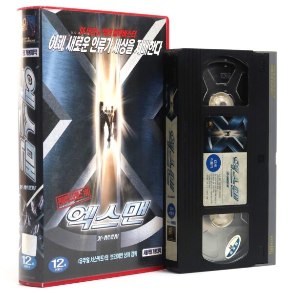 X-Men (2000) Korean VHS Video [NTSC] Korea Marvel Hugh Jackman Wolverine [read]