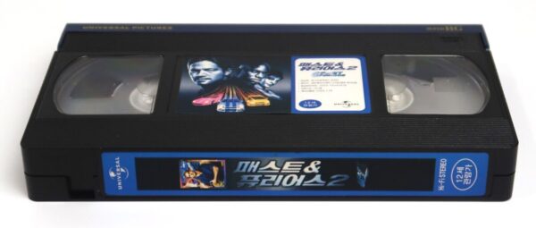 2 Fast 2 Furious (2003) Korean VHS Rental [NTSC] Korea Action Paul Walker