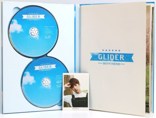 Boyfriend - Glider Album CD + DVD Japanese Release Minwoo Photocard K-Pop 2018
