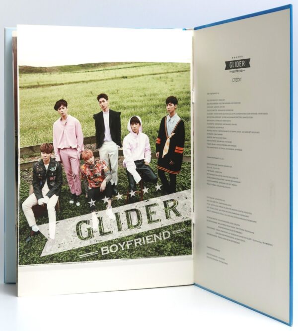 Boyfriend - Glider Album CD + DVD Japanese Release Minwoo Photocard K-Pop 2018