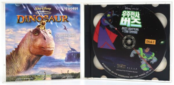 Buzz Lightyear of Star Command Korean VCD [NTSC] Korea Dubbed Pixar Toy Story