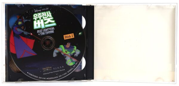 Buzz Lightyear of Star Command Korean VCD [NTSC] Korea Dubbed Pixar Toy Story