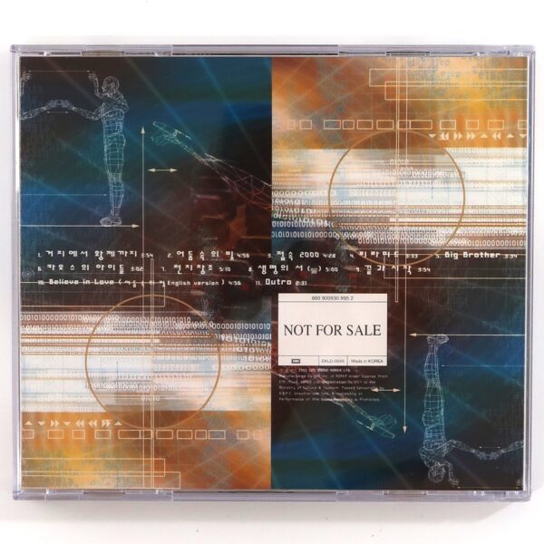 Black Hole - Seven Signs Album CD Promo 2000 K-Rock Metal Korea