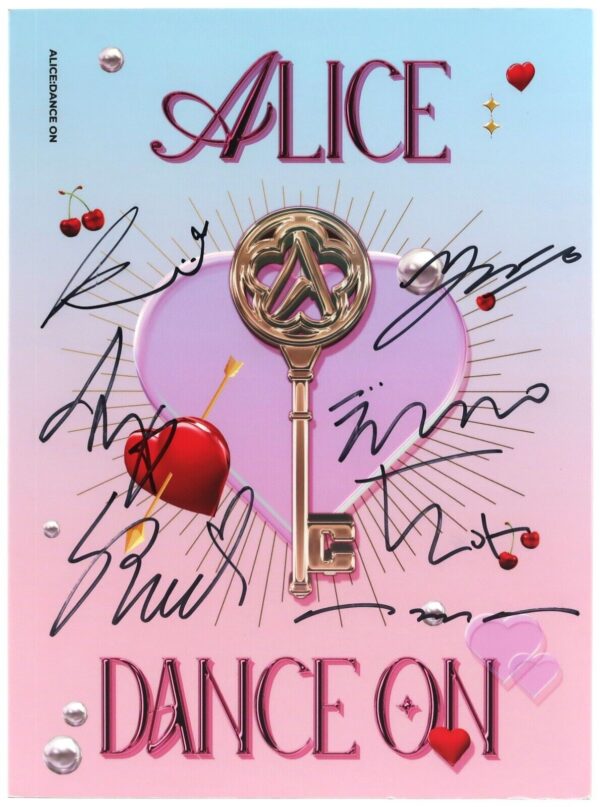 10-5162.jpg Alice - Dance On Signed Autographed CD Single Album Promo K-Pop 2022 Elris