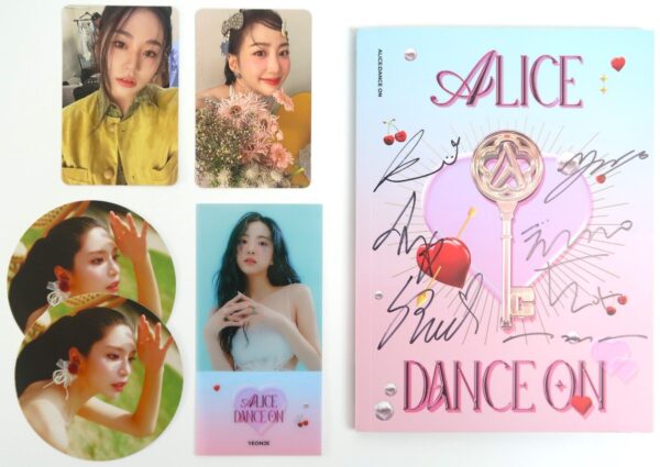 10-5166.jpg Alice - Dance On Signed Autographed CD Single Album Promo K-Pop 2022 Elris