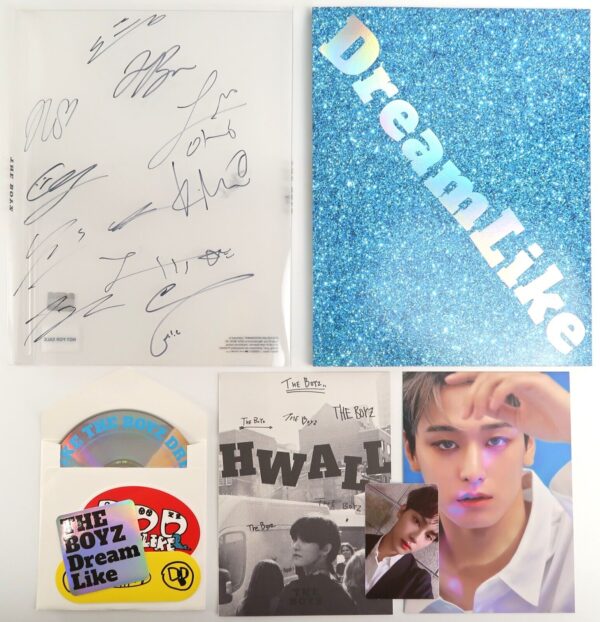 The Boyz - Dreamlike Signed Autographed Album Promo + Photocard K-pop 2019