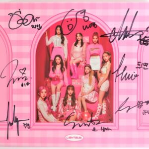 Lightsum - Vanilla Signed Autographed CD Debut Single Album Promo 2021