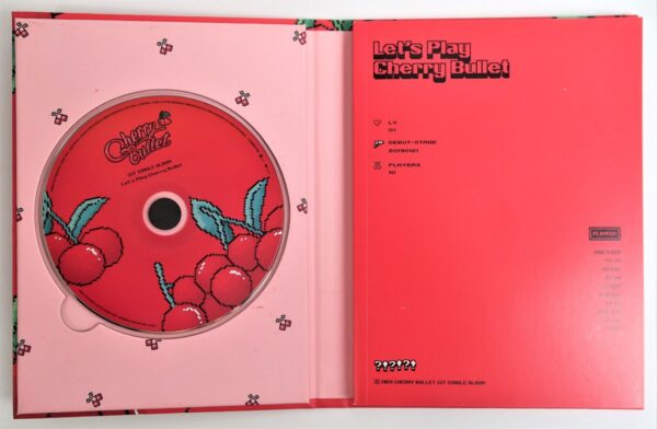 10-5701.jpg Cherry Bullet - Let's Play Signed CD Single Album Promo 2019 K-Pop Q&A