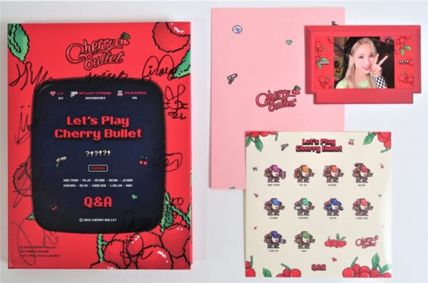 10-5702.jpg Cherry Bullet - Let's Play Signed CD Single Album Promo 2019 K-Pop Q&A