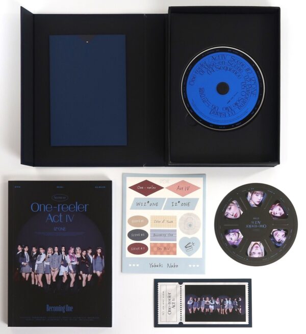 10-5799.jpg IZ*ONE - One-Reeler Act IV Scene #2 CD Album Yabuki Card No PC 2020 Izone