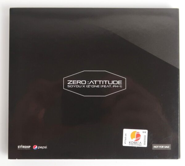 10-5836.jpg Soyou x IZ*ONE (feat. PH-1) - Zero: Attitude Pepsi Promo CD PH-1 Photocard 2021