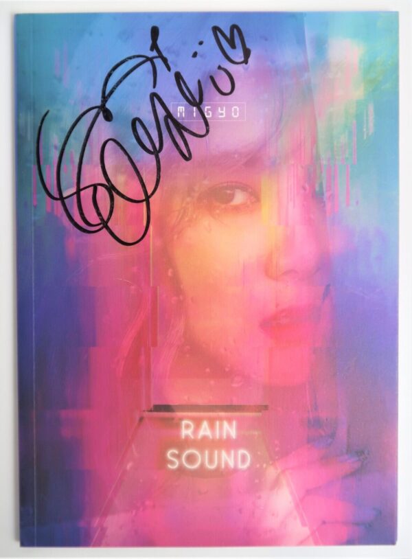 10-5870.jpg Migyo - Rain Sound Signed Autographed CD Album Promo 2018 K-Pop