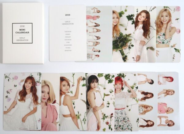 Girls' Generation 2016 Season's Greetings Official Goods Set Photocards SNSD