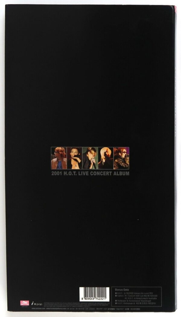 10-6201.jpg H.O.T. Forever 2001 Live Concert In Seoul VCD Set Korea K-Pop 2001 SM Video CD