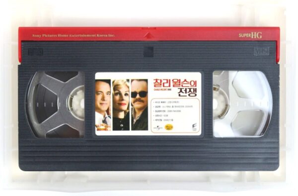 Charlie Wilson's War (2007) Korean Late VHS Video Rental [NTSC] Korea Tom Hanks