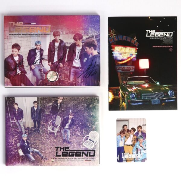 The Legend - Sound Up 2nd Mini Album Signed CD Promo K-Pop 2016