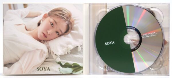 10-1027.jpg Soya - Fade Away Signed Autographed CD Single Album Promo K-Pop Korea 2018