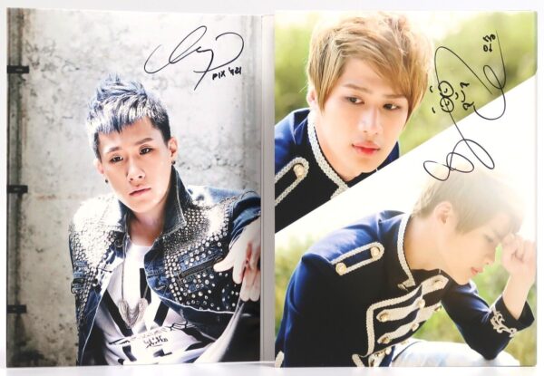 F.I.X - She's My Girl Signed Autographed CD Single Album Promo 2012 K-Pop