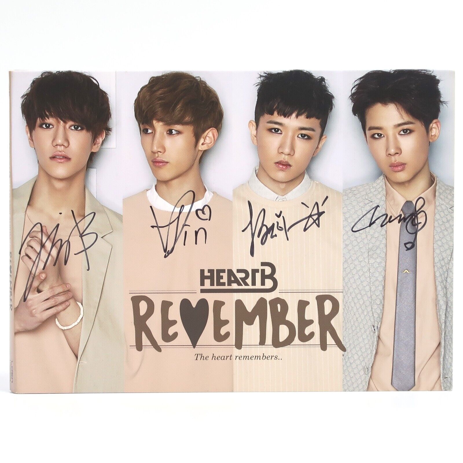 HeartB - Remember Signed Autographed CD Mini Album Promo K-Pop 2015