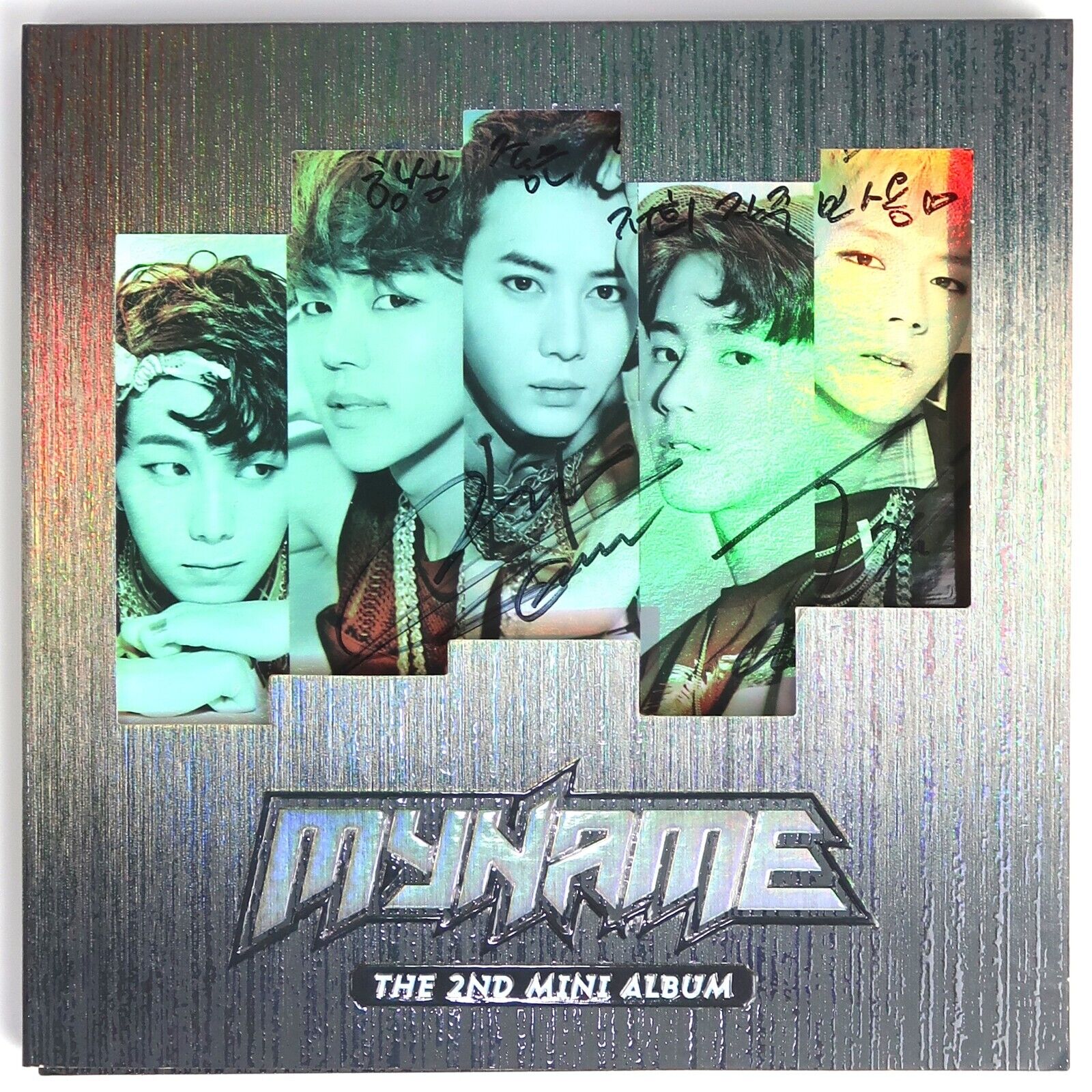 Myname - The 2nd Mini Album Signed CD Promo K-Pop 2015