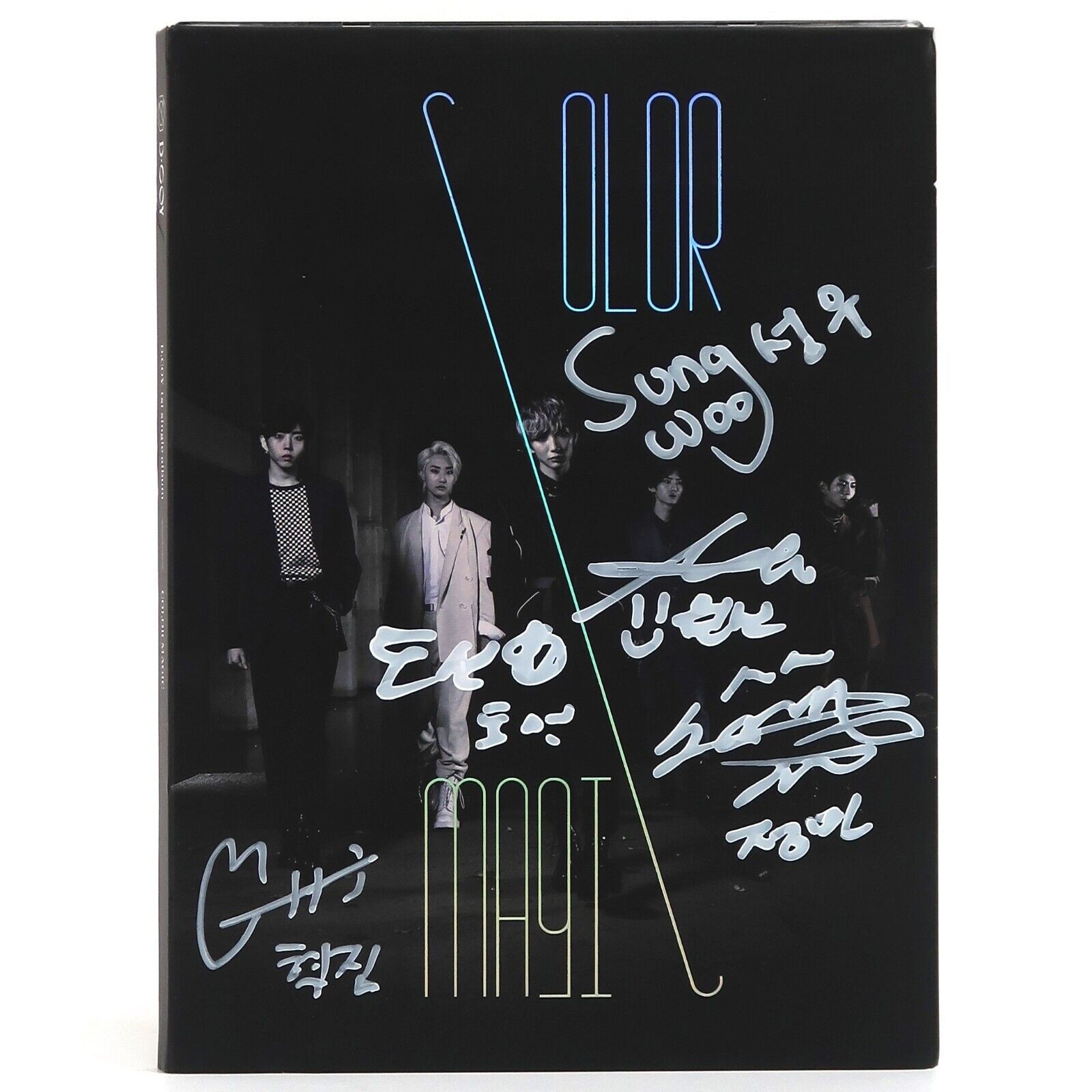 D.Coy - Color Magic Signed Autographed 1st Single Album CD 2020 K-Pop