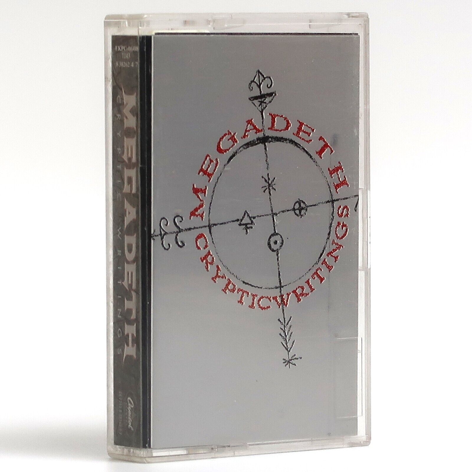 Megadeth - Cryptic Writings Korean Cassette Tape Album Korea