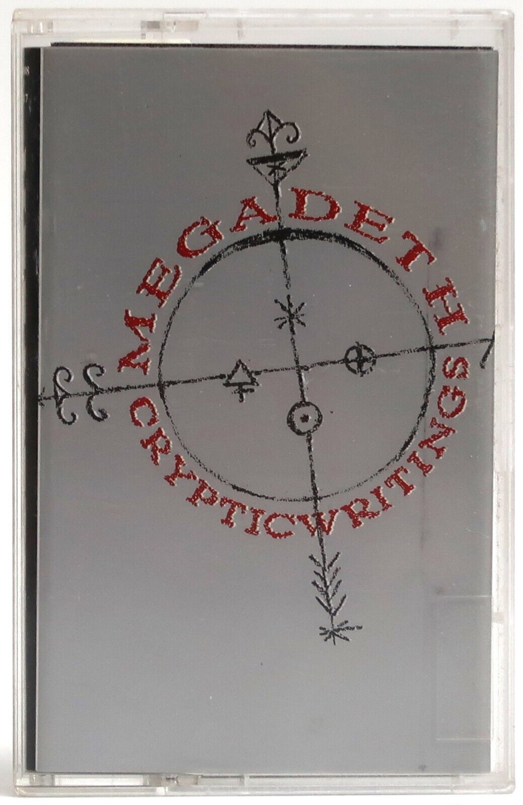 Megadeth - Cryptic Writings Korean Cassette Tape Album Korea