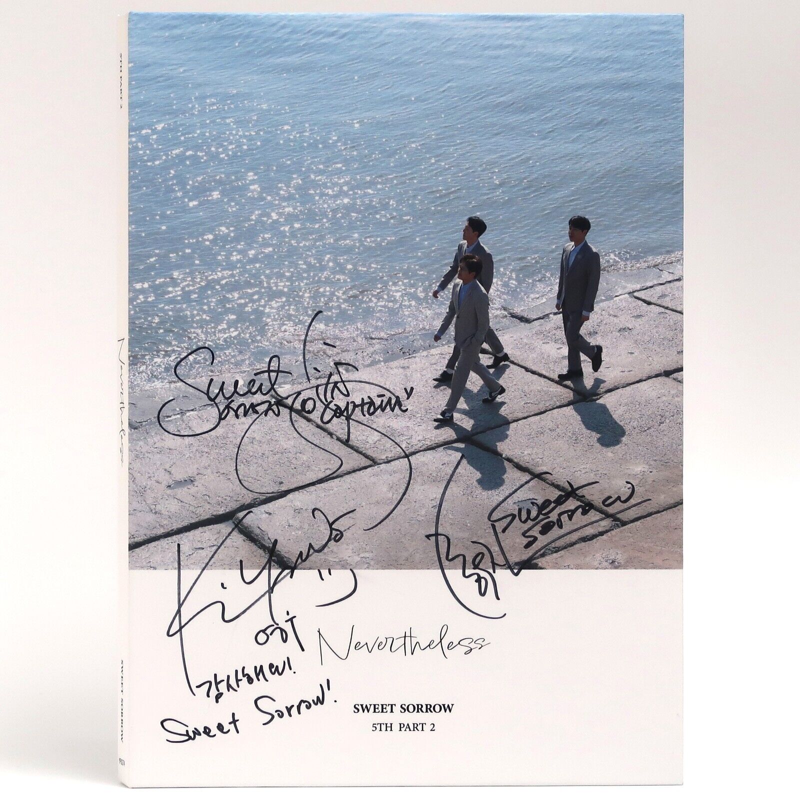 Sweet Sorrow - Nevertheless Signed Album Promo CD 2023 Acapella K-Pop Korea