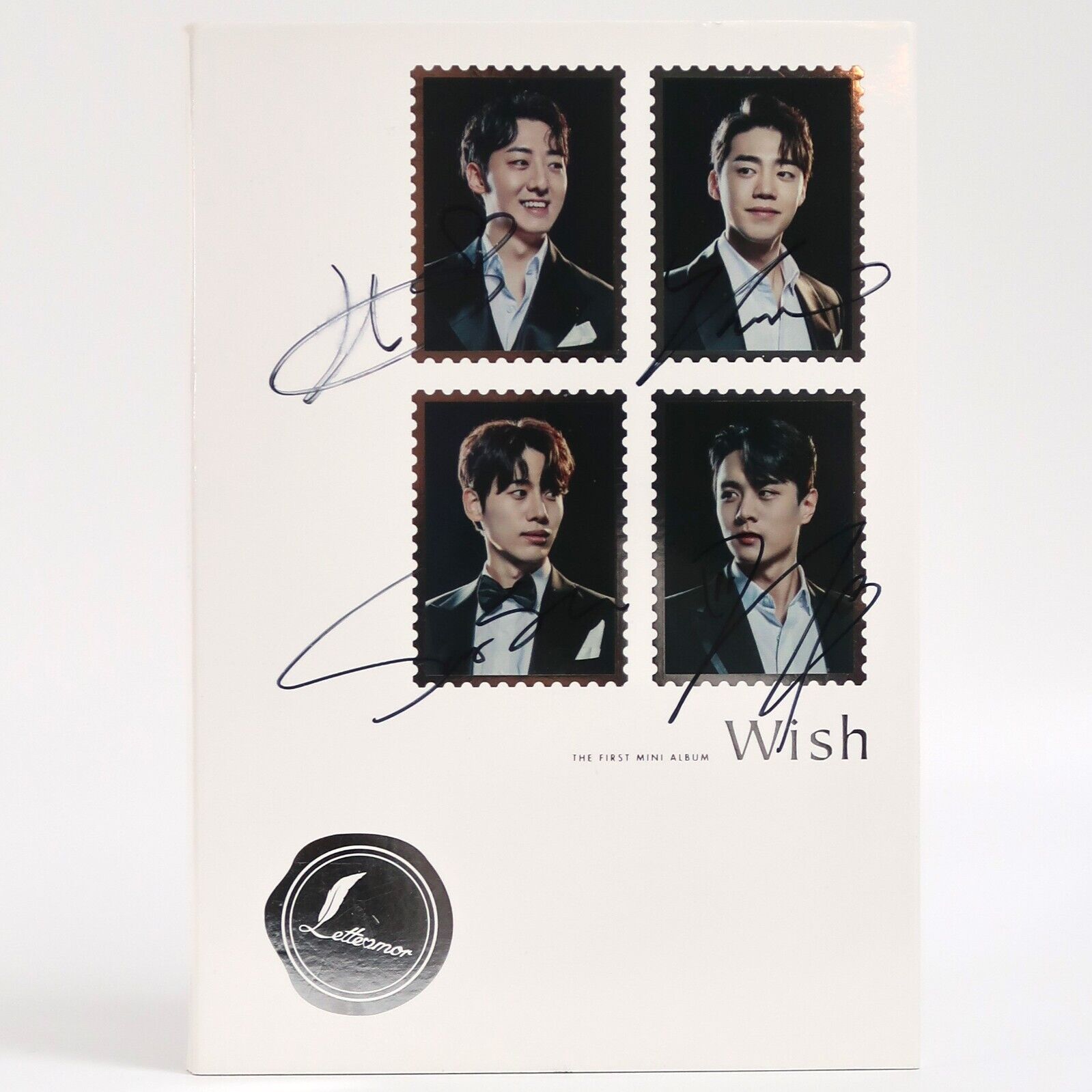 Letteamor - Wish Signed Autographed 1st Mini Album Promo CD 2021 K-Pop Korea