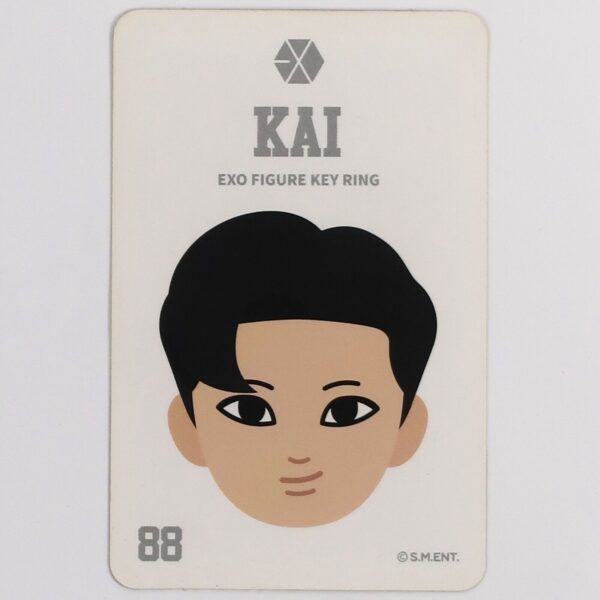 Exo Figure Key Ring Kai Photocard