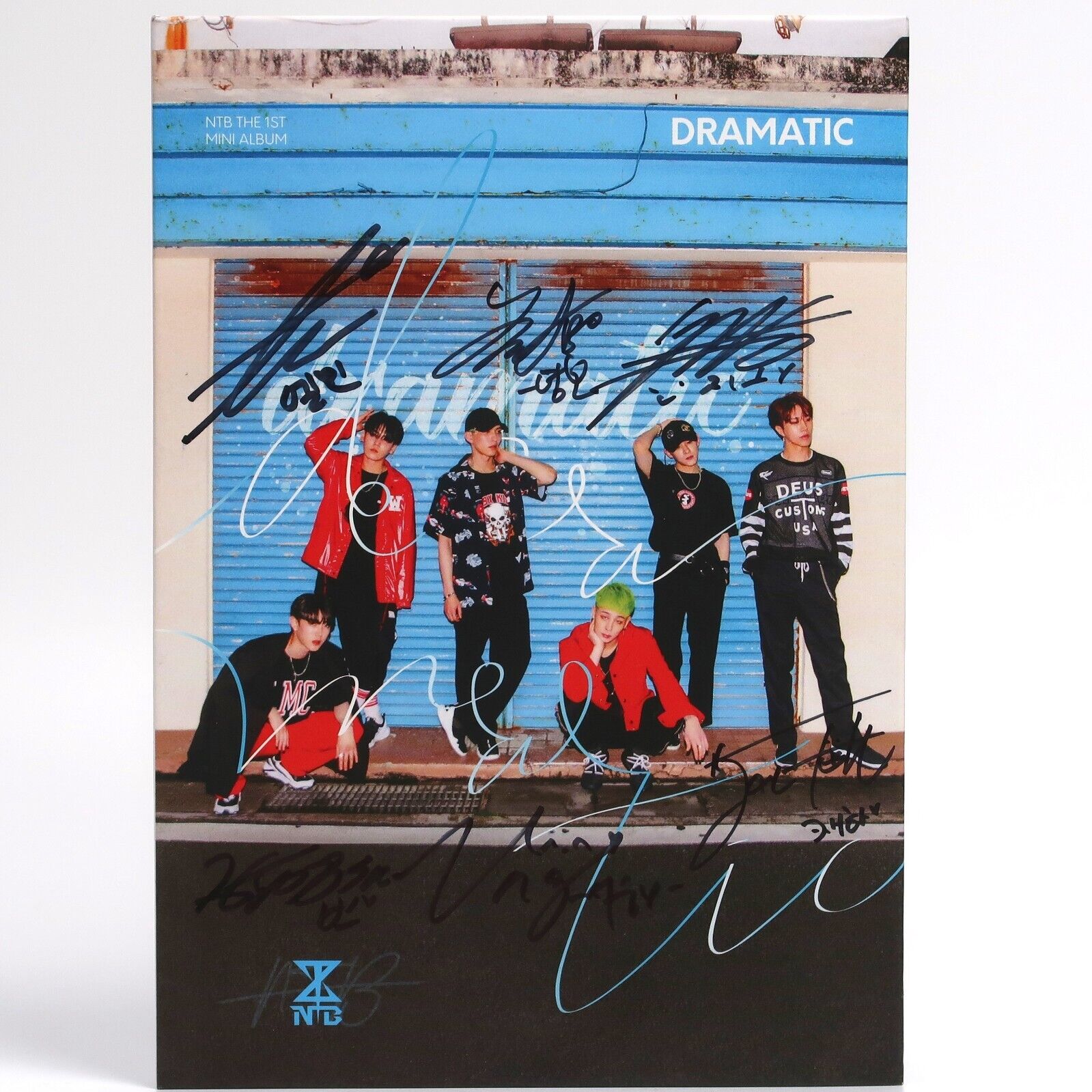 NTB - Dramatic Signed Autographed CD Mini Album Promo K-Pop 2018