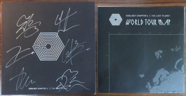 Exo - Exology Chapter 1 The Lost Planet Signed Autographed CD Album K-Pop 2014