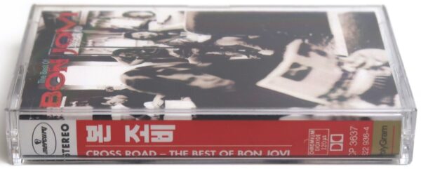 10-3645.jpg Bon Jovi - Cross Road / The Best Of Album Korean Cassette Tape Korea