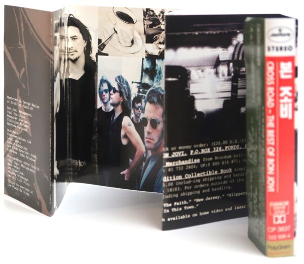 10-3651.jpg Bon Jovi - Cross Road / The Best Of Album Korean Cassette Tape Korea