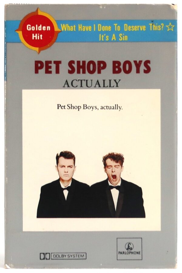 10-3679.jpg Pet Shop Boys - Actually Korean Cassette Tape Korea