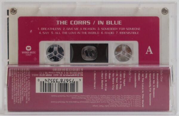 The Corrs - In Blue Album Korean Cassette Tape Korea