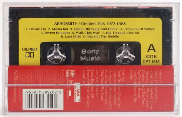 Aerosmith - Greatest Hits 1973-1988 Album Korean Cassette Tape Korea