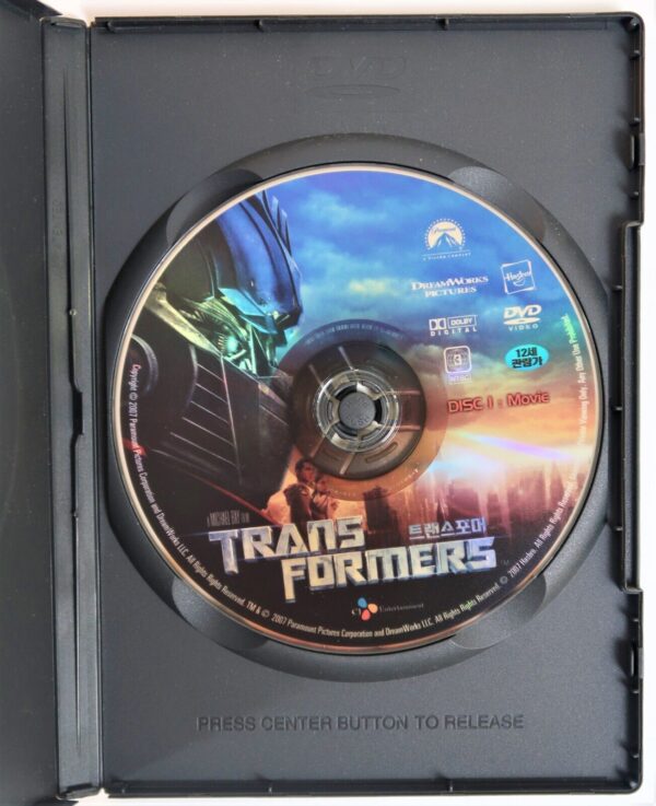 TRANSFORMER MANOEUVRE CD + DVD 卑龍 Transformers (2007) Korean DVD [Region 3] Korea - Korea Disco