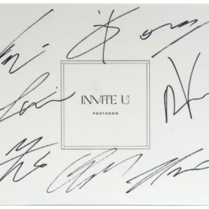 Pentagon - Invite U Signed Autographed Promo CD Album K-Pop 2022 IN:VITE U