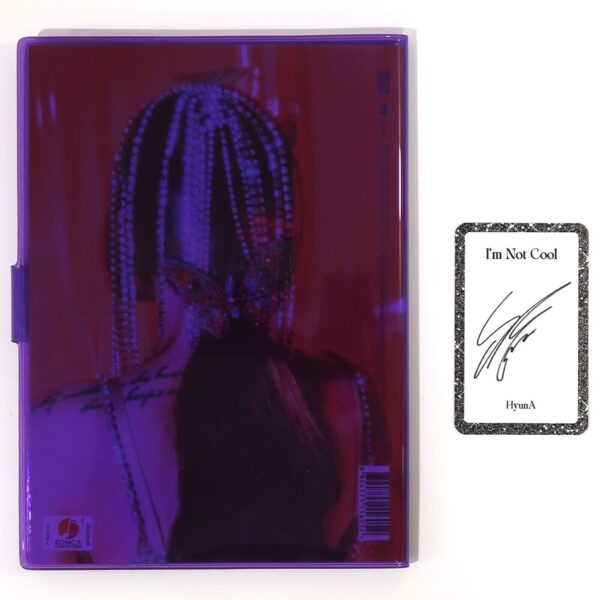 HyunA - I'm Not Cool Album CD + Photocard Poster Stickers Wonder Girls 2021