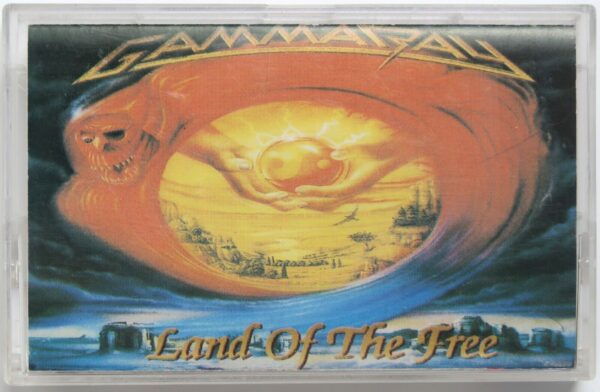Gamma Ray - Land Of The Free Korean Cassette Tape Korea