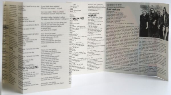 Gamma Ray - Land Of The Free Korean Cassette Tape Korea