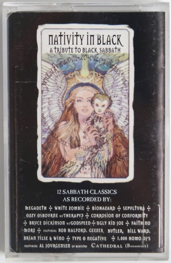Nativity In Black A Tribute To Black Sabbath Korean Cassette Tape Korea Metal