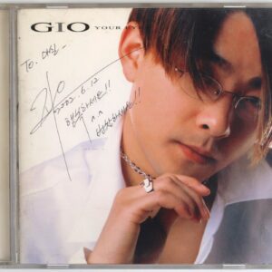 Gio - Your Eyes Signed CD Album Korean 2002 K-Pop korea