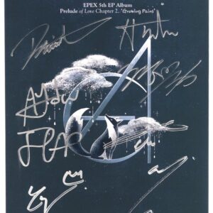 Epex - Prelude Of Love Chapter 2: Growing Pains Album Signed Promo CD 2023