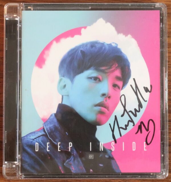 Heejun Han - Deep Inside Signed Autographed CD Promo 2018 K-pop HHJ