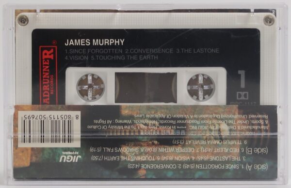 10-5424.jpg James Murphy - Convergence Album Korean Cassette Tape Korea Metal Obituary